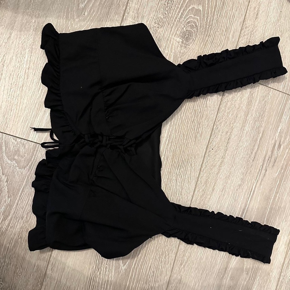 American thread cropped top